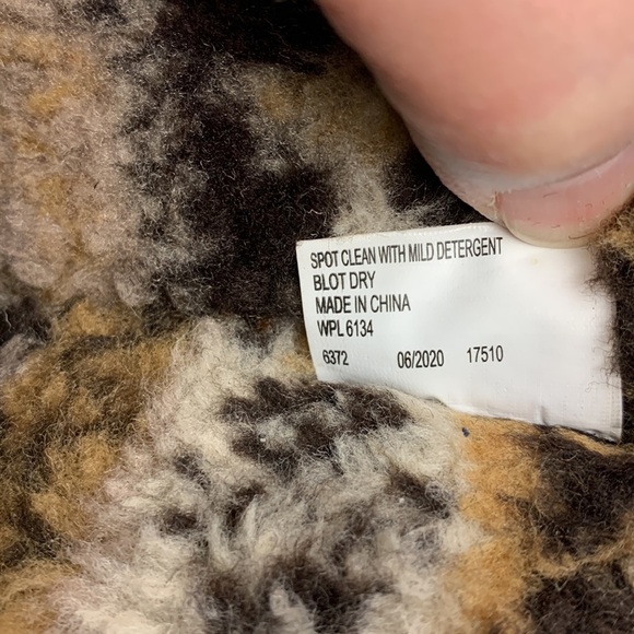 MUK LUKS mens brown cow suede slippers size 11 - Picture 11 of 12